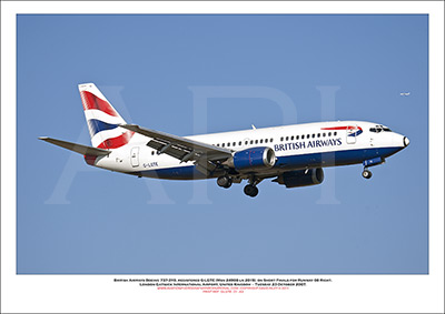 G-LGTE - British Airways Boeing 737-3YO (Msn 24908 ln 2015) - 01