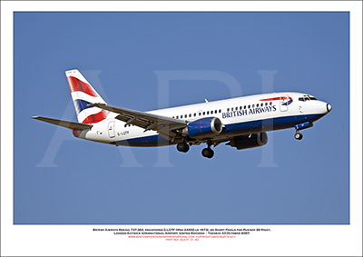 G-LGTF - British Airways Boeing 737-382 (Msn 24450 ln 1873) - 01