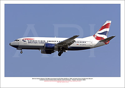 G-LGTG - British Airways Boeing 737-3Q8 (Msn 24470 ln 1765) - 02