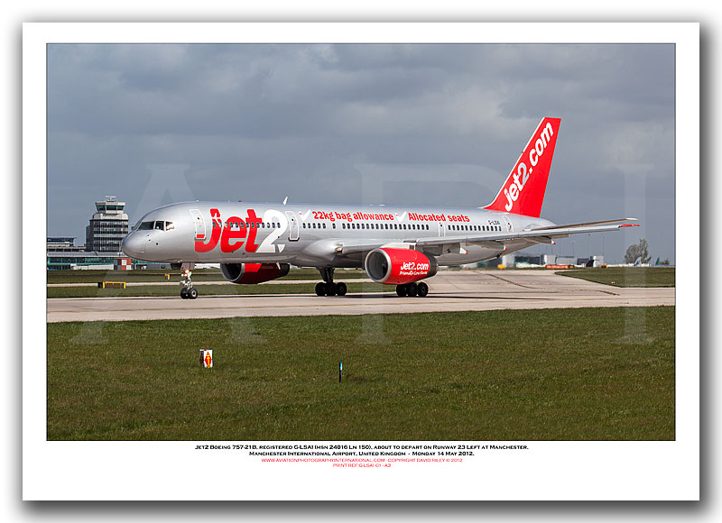 G-LSAI -  Jet2 Boeing 757-21B (Msn 24016 Ln 150) - 01