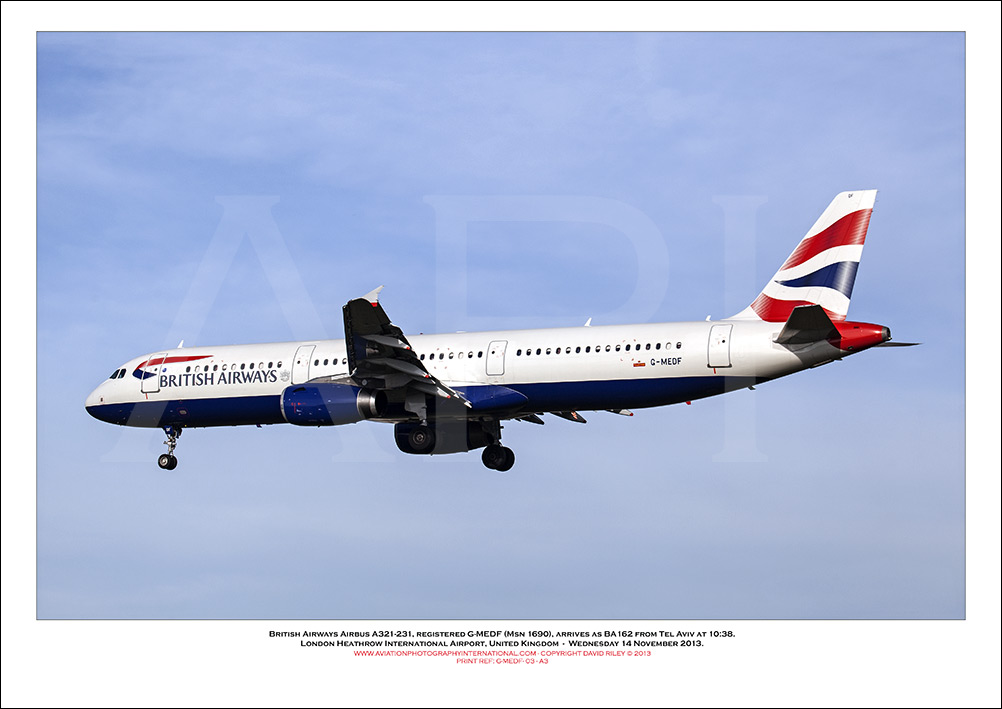 G-MEDF - British Airways Airbus A321-231 (Msn 1690 ) - 03