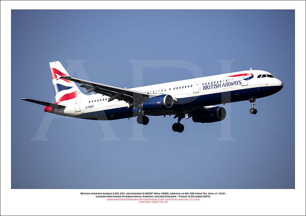 G-MEDF - British Airways Airbus A321-231 (Msn 1690 ) - 05