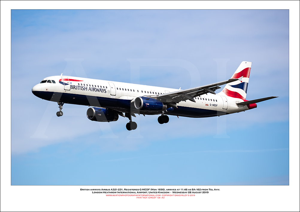 G-MEDF - British Airways Airbus A321-231 (Msn 1690 ) - 06