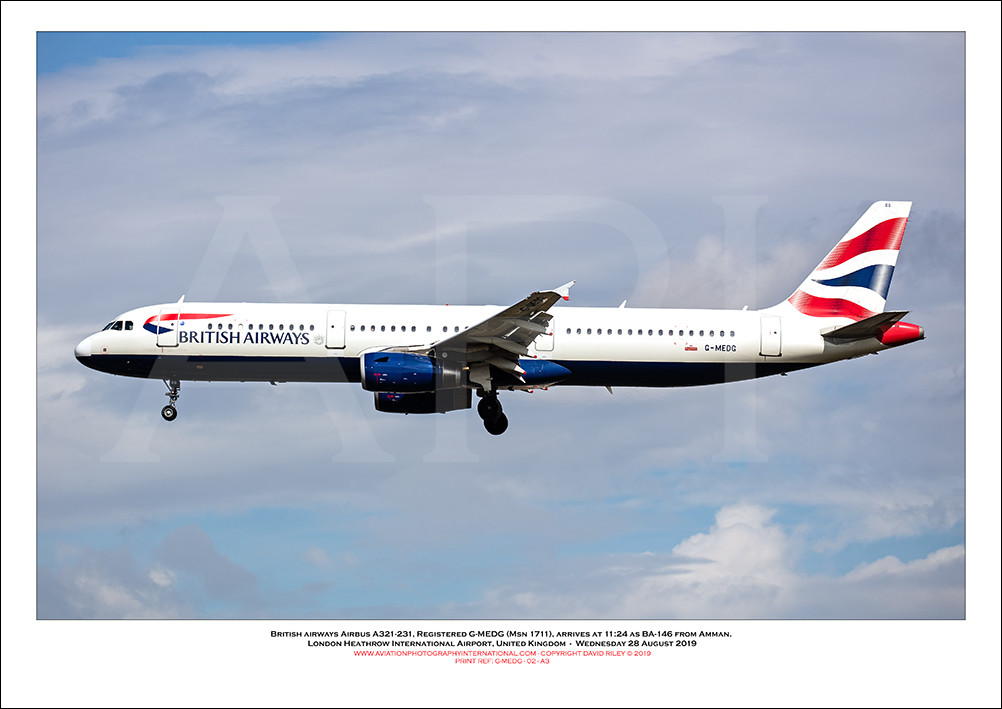 G-MEDG - British Airways Airbus A321-231 (Msn 1711 ) - 04