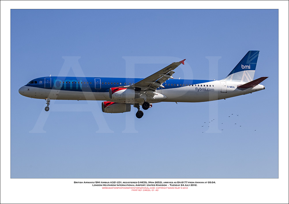 G-MEDL - BMI Airbus A321-231 (Msn 2653) - 01