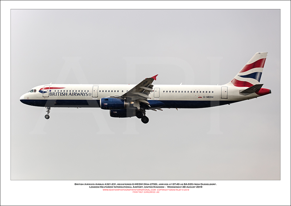 G-MEDM - British Airways Airbus A321-231 (Msn 2799 ) - 03