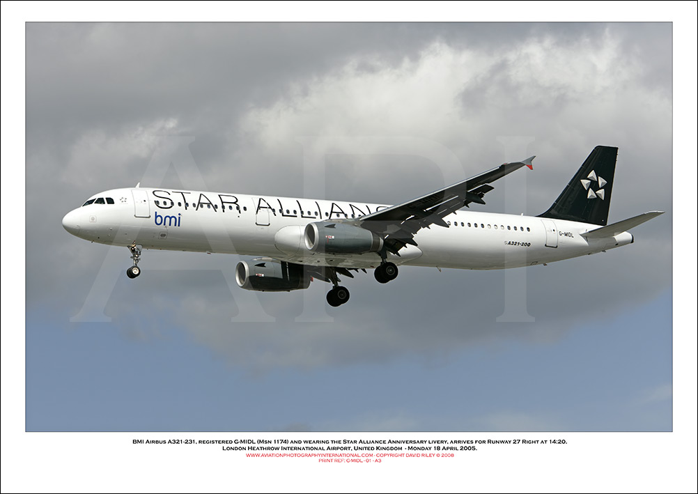 G-MIDL - BMI Airbus A321-231 (Msn 1174) - 01