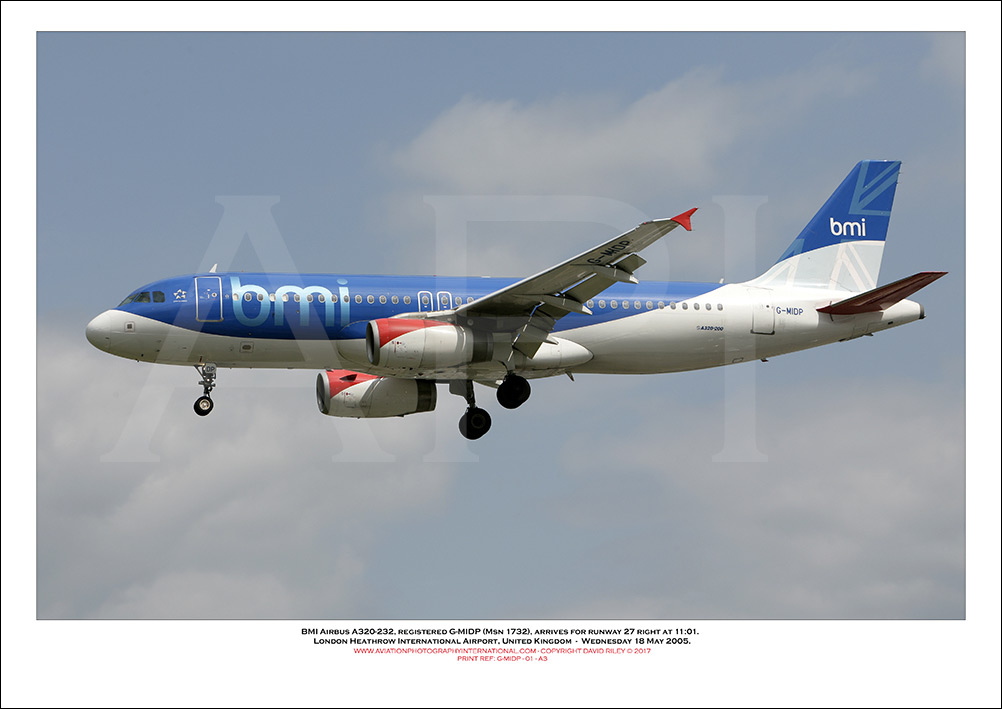 G-MIDP - BMI Airbus A320-232 (Msn 1732) - 01