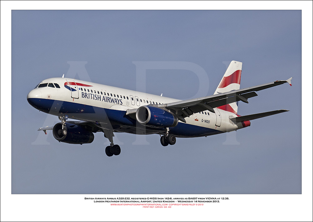 G-MIDS - British Airways Airbus A320-232 (Msn 1424) - 04