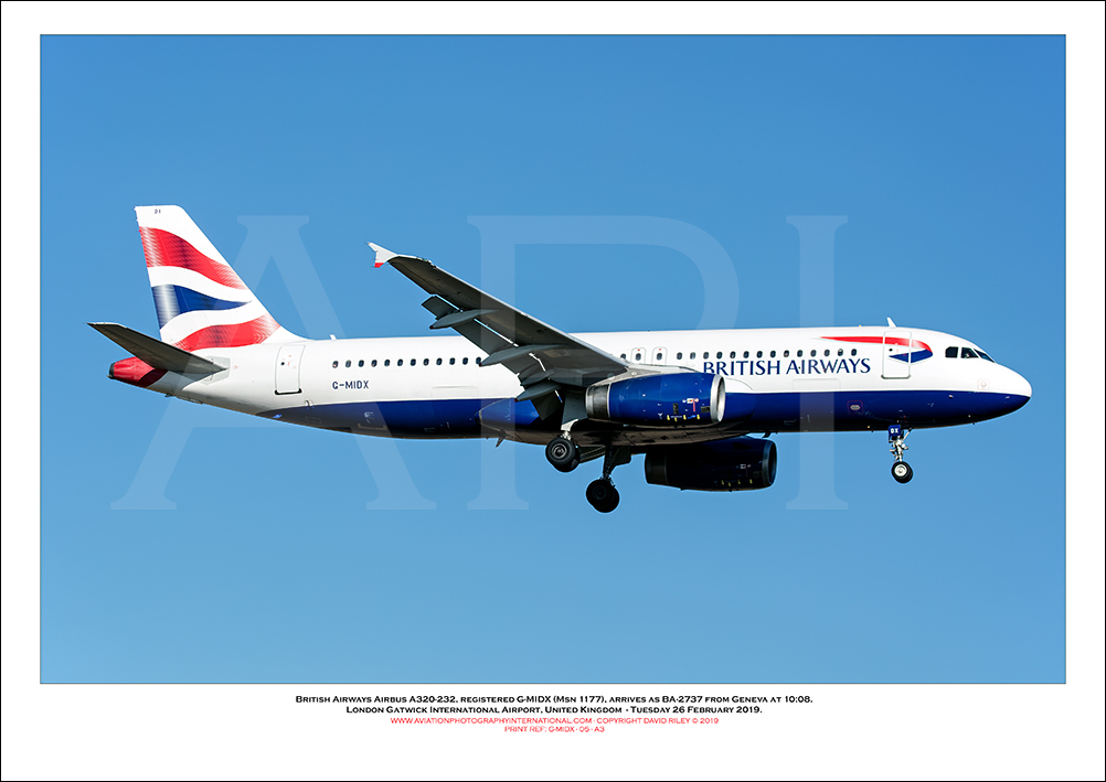 G-MIDX - British Airways Airbus A320-232 (Msn 1177) - 05