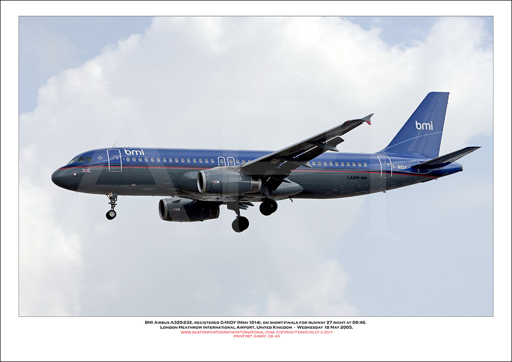 G-MIDY - BMI Airbus A320-232 (Msn 1014) - 09