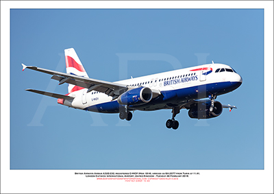 G-MIDY - British Airways Airbus A320-232 (Msn 1014) - 10