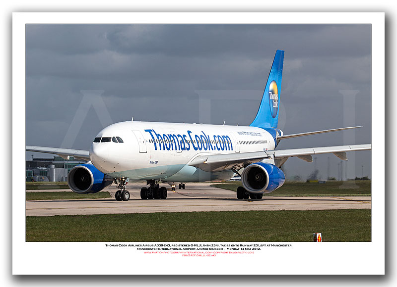 G-MLJL - Thomas Cook Airlines Airbus A330-243 (Msn 254) - 03