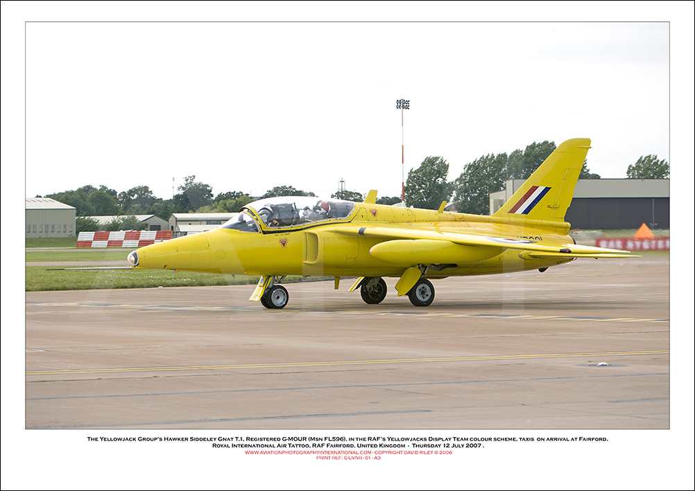 G-MOUR - Hawker Siddeley Gnat T1 (Msn FL596) - 02