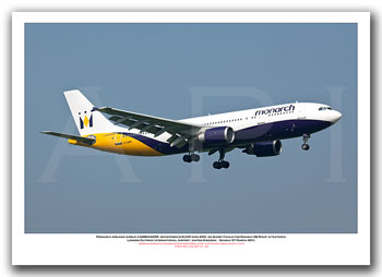 G-OJMR - Monarch Airlines Airbus A300B4-605R  (Msn 605) - 01