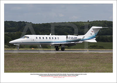 G-OLDW - Gold Air Interbnational Learjet 45  (Msn 45-294) - 01