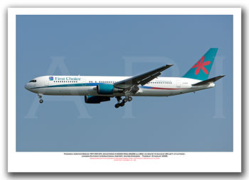 G-OOAN - Thomson Airways Boeing 767-304 ER  (Msn 26256 Ln 484) - 01
