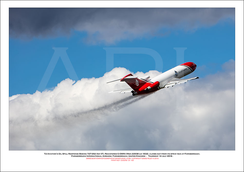 G-OSRA - T2 Aviation�s Oil Spill Response Boeing 727-2S2 Adv (F) (Msn 22938 Ln 1832) - 02