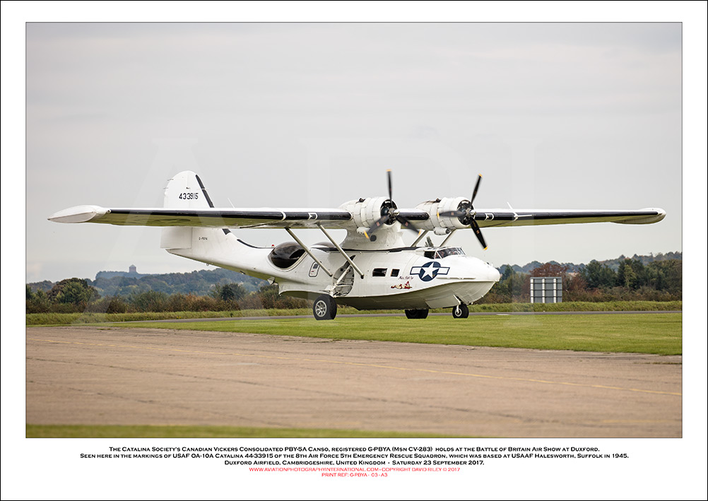G-PBYA- Canadian Vickers Consolidated PBY-5A Canso (Msn  CV283) - 03