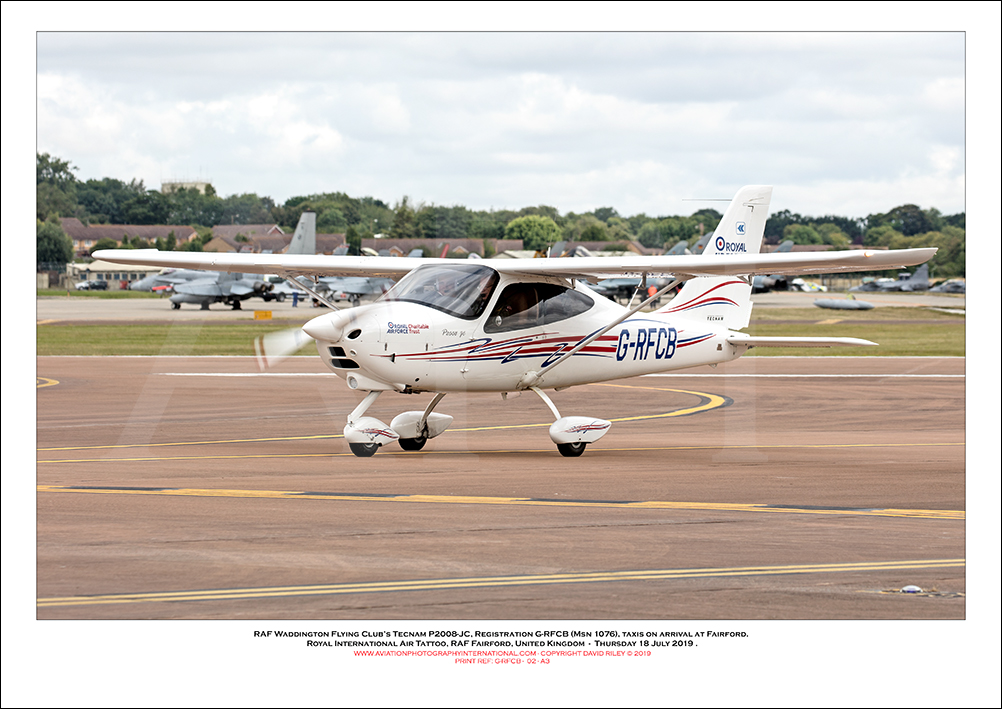 G-RFCB - The Waddington Flying Club Tecnam P2008-JC  (Msn 1076) - 02