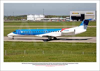 G-RJXA - BMI Regional Embraer ERJ-145E EP (Msn 145-136) - 01