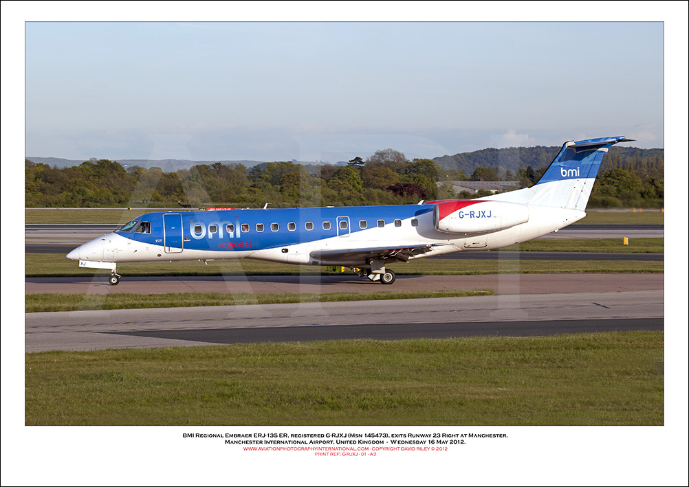 G-RJXJ - BMI Regional Embraer ERJ-145E EP (Msn 145473) - 01
