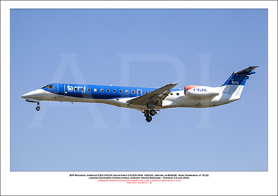 G-RJXM - BMI Regional Embraer ERJ-145E EP (Msn 145216) - 01