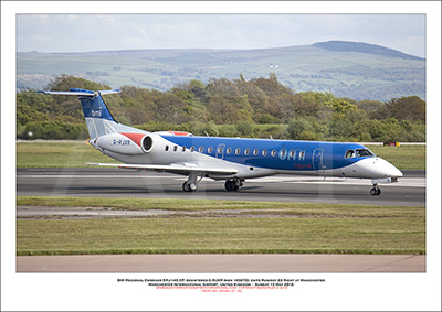 G-RJXR - BMI Regional Embraer ERJ-145E EP (Msn 145070) - 01