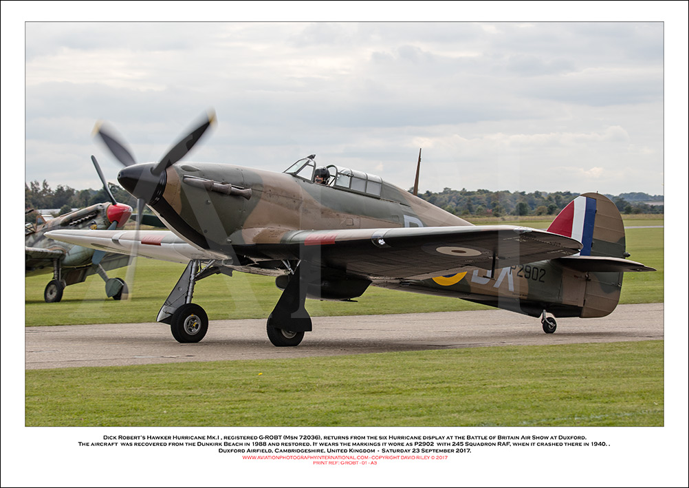 G-ROBT - Hawker Hurricane Mk.I (Msn P2902) - 01