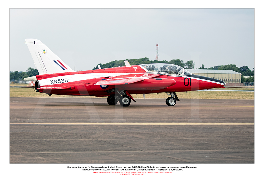 G-RORI - Heritage Aircraft�s Folland Gnat T Mk.1 (Msn  FL549) - 02