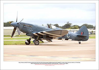 G-RRGN - Supermarine Spitfire Mk.XIX (Msn 6S/W/594677) - 01