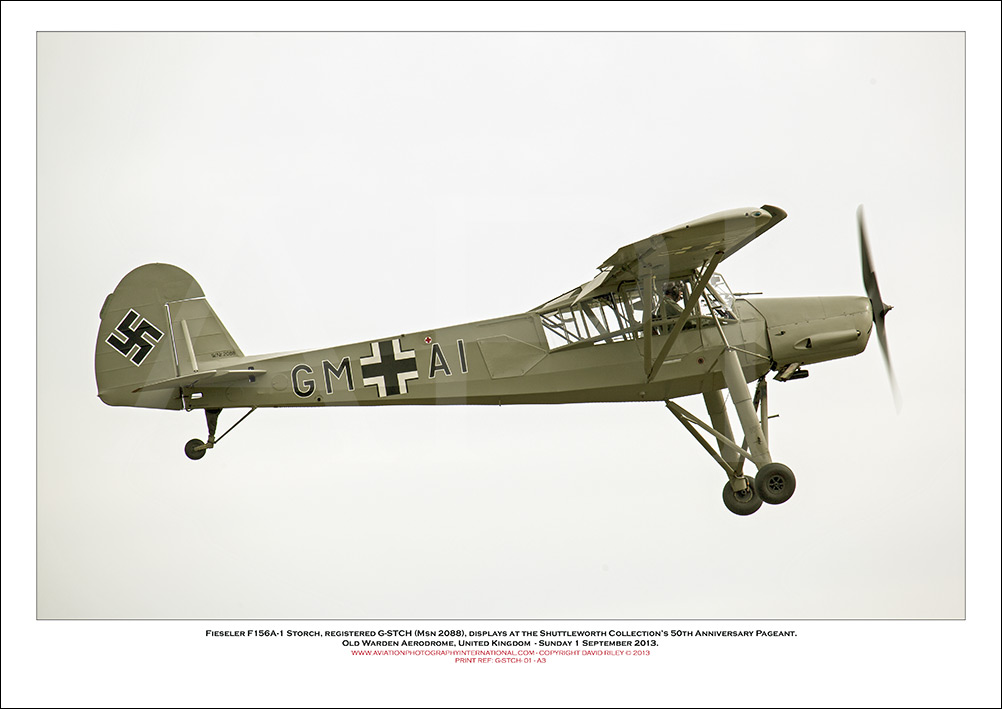 G-STCH - Fieseler F156A-1 Storch (Msn 2088) - 01
