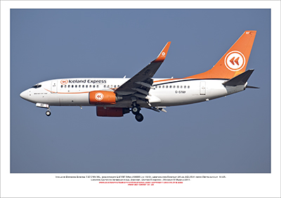 G-STRF - Iceland Express Boeing 737-76N WL (Msn 29885 Ln 1120) - 01