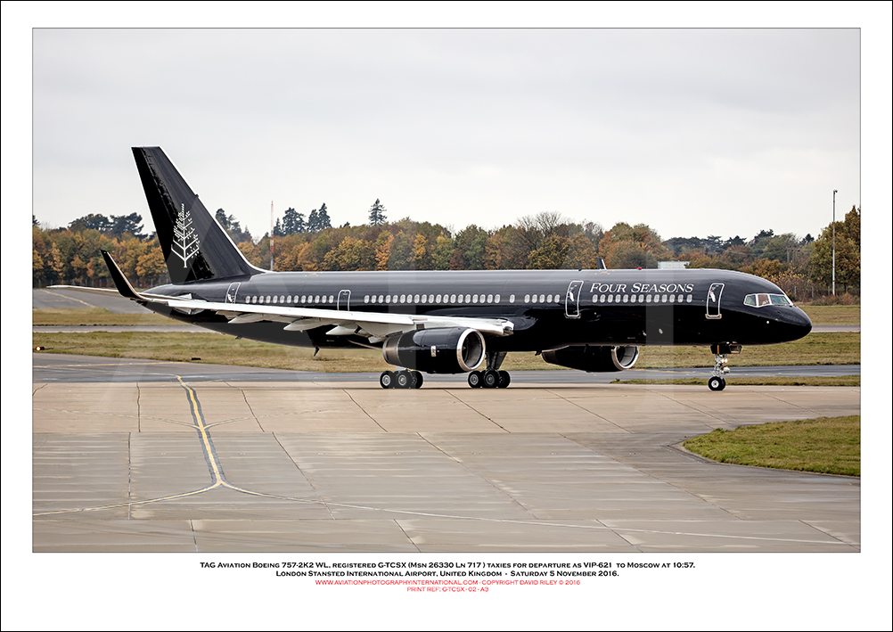 G-TCSX - TAG Aviation Boeing 757-2K5 (Msn  26330 Ln 71) - 02
