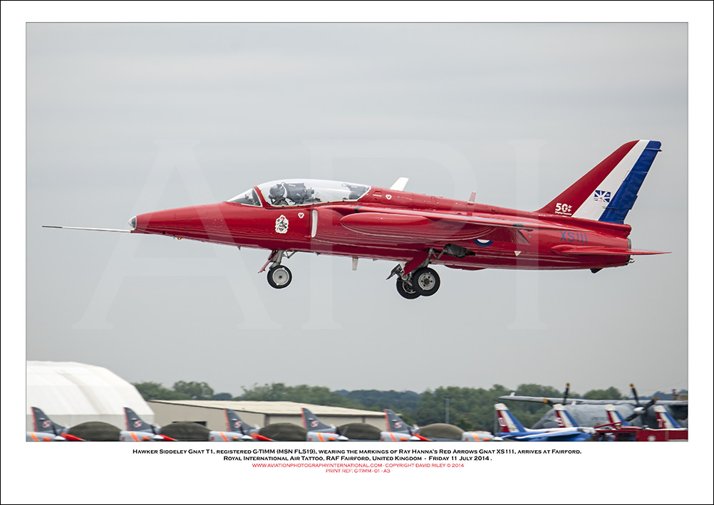 G-TIMM - Hawker Siddeley Gnat T1 (Msn FL519) - 01