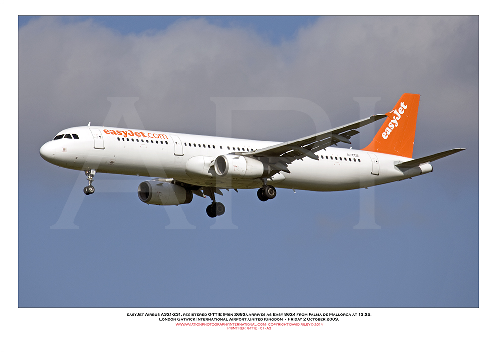G-TTIE - easyJet Airbus A321-231 (Msn 2682) - 01