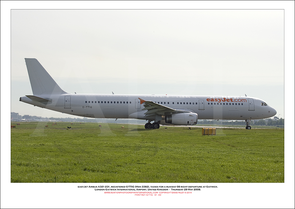 G-TTIG - easyJet Airbus A321-231 (Msn 3382) - 01