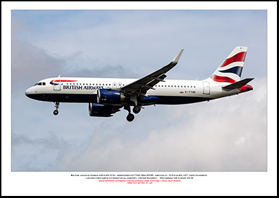 G-TTNE - British Airways Airbus A320-251N SL (Msn 8635 ) - 01