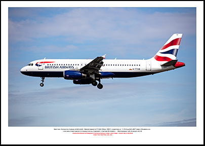 G-TTOB - British Airways Airbus A320-232 (Msn 1687) - 04