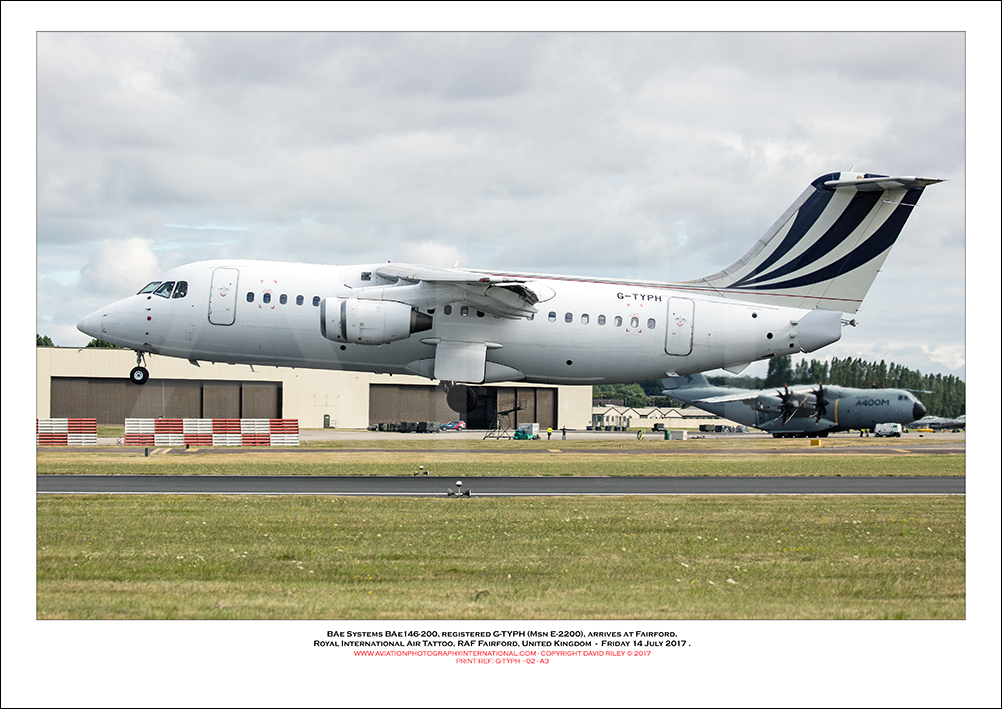 G-TYPH - BAe Systems BAe146-200, (Msn E-2200) - 02