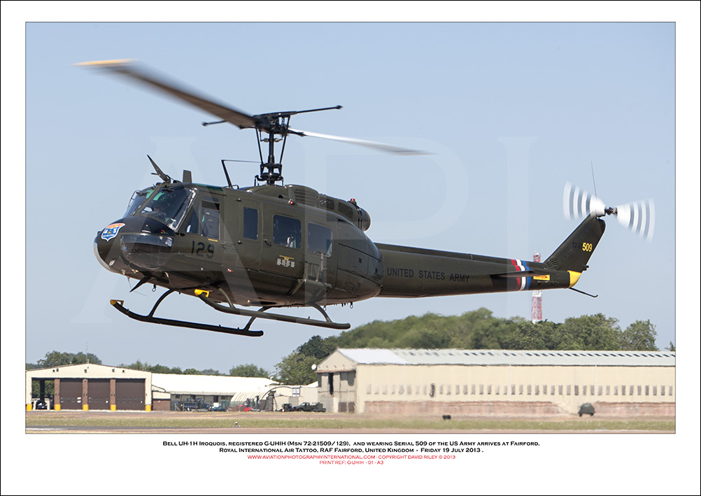 G-UHIH - Bell UH-1H Iroquois (Msn 72-21509/129) - 01