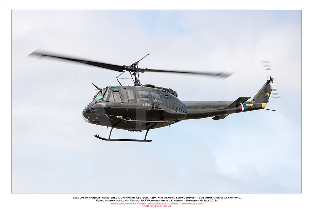 G-UHIH - MSS Holdings (UK) Ltd�s Bell UH-1H Iroquois (Msn 72-21509/129) - 02
