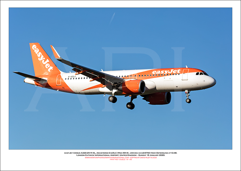 G-UZLC -  A320-251N SL (Msn 9014) - 01
