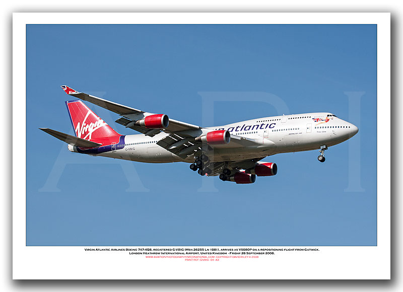 G-VBIG - Virgin Atlantic Airways Boeing 747-4Q8  (Msn 26255 ln 1081) - 04