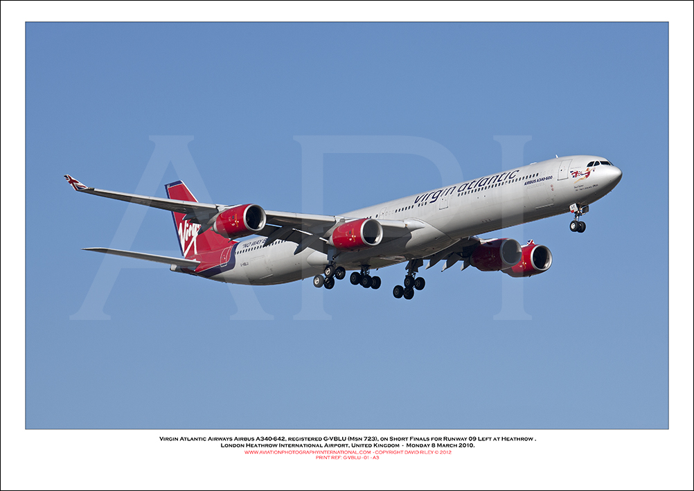 G-VBLU - Virgin Atlantic Airways Airbus A340-642, (Msn 723) - 01