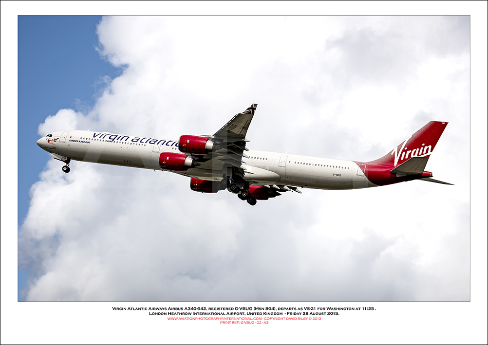 G-VBUG - Virgin Atlantic Airways Airbus A340-642, (Msn 804) - 02