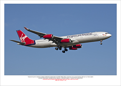 G-VFAR - Virgin Atlantic Airways Airbus A340-313 (Msn 225) - 01