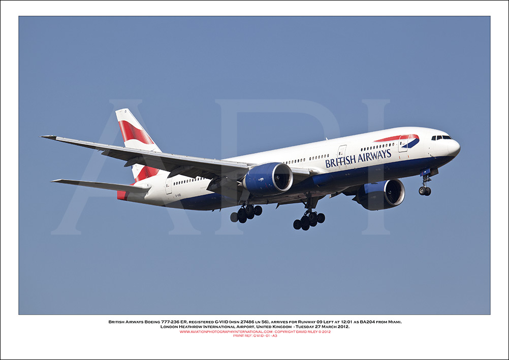 G-VIID - British Airways Boeing 777-236 ER (Msn 27486 ln 56) - 01