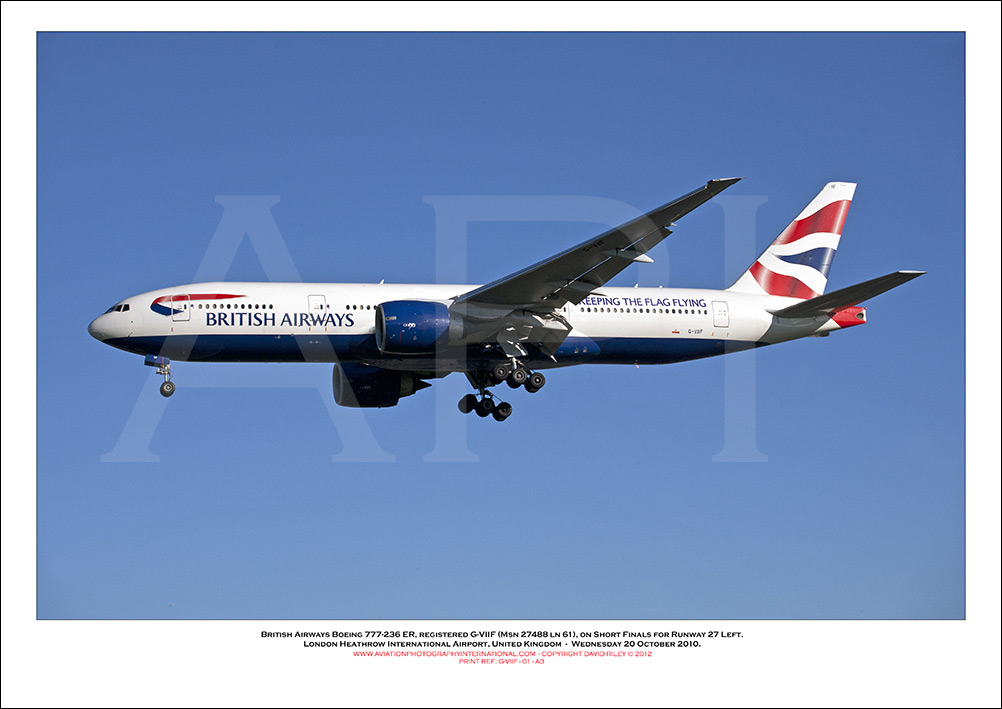 G-VIIF - British Airways Boeing 777-236 ER (Msn 27488 ln 61) - 01