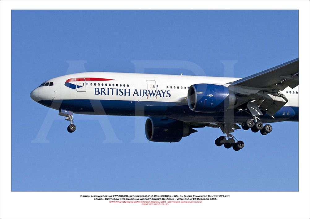 G-VIIG - British Airways Boeing 777-236 ER (Msn 27489 ln 65) - 01